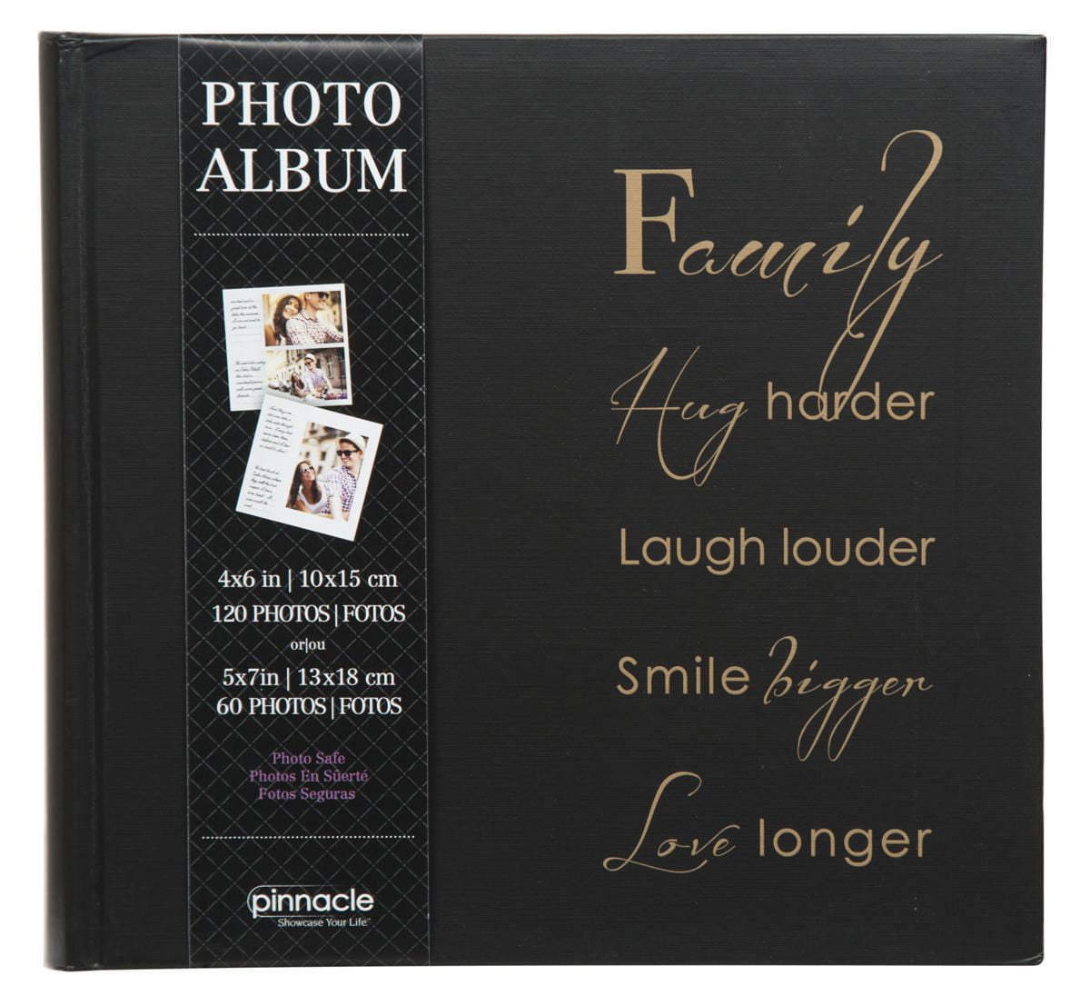 Pinnacle Frames 2-up Family Sentiment Photo Album