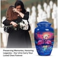 thumbnail image 3 of Vibrant Flamingo Fantasy Bird - Urn For Adult Male - Majestic Large Capacity Urn for Adult Male - Elegant and Secure Memorial - Tribute Keeper 10 Inch, 3 of 5
