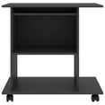 thumbnail image 2 of vidaXL Computer Desk Grey 80x50x75 cm Engineered Wood, 2 of 4
