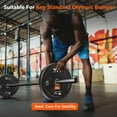 thumbnail image 3 of Olym-Pic Bumper Plates Set, 2-Inch Universal Fit Rubber Weight Plates with Steel Insert for Home Gym & Strength Training, 3 of 8
