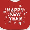 thumbnail image 4 of Inktastic Happy New Year Boys or Girls Baby Bib, 4 of 4