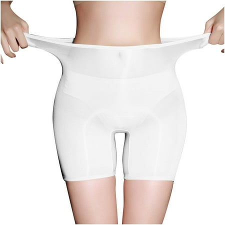Cotton Underwear for Women High Waist Women s Boyshort Panties Seamless Nylon Sheer Mesh Nylon Underwear Stretch Boyshort Panties Briefs Panties for Women Pack White One Size