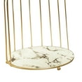 thumbnail image 2 of Perfume Rack Makeup Jewelry Display Shelf basket skincare Creams Tray White black 1 Tier, 2 of 9