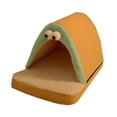thumbnail image 2 of Casa para gatos, acogedora cueva para mascotas, almohada, cueva, cama portátil, nido para animales pequeños M, 2 of 7
