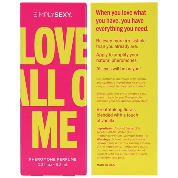 Classic Brands Simply Sexy Pheromone Perfume - .3 oz Love All of Me 1