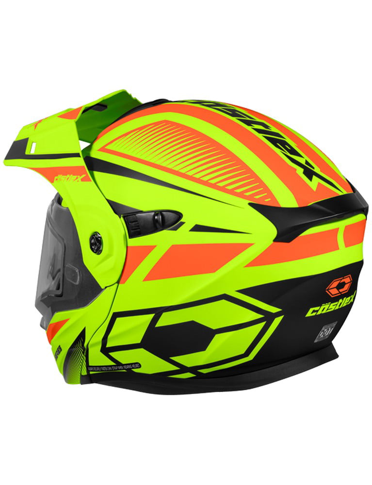 Details about   Castle X EXO-CX950 Blitz Snowmobile Helmet w/ Electric Shield Hi-Vis/Orange 