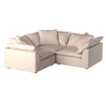 thumbnail image 7 of Modular Sectional Sofa L Shape, Deep Seating Couch, Washable Fabric, Corner Sofa, Tan Beige, 7 of 7