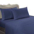 thumbnail image 1 of EGYPTIAN BEDDING Luxurious Rayon from Bamboo Sheet Set - Full Size Royal Blue 1000 Thread Count Rayon Sheet Set (Deep Pocket), 1 of 3