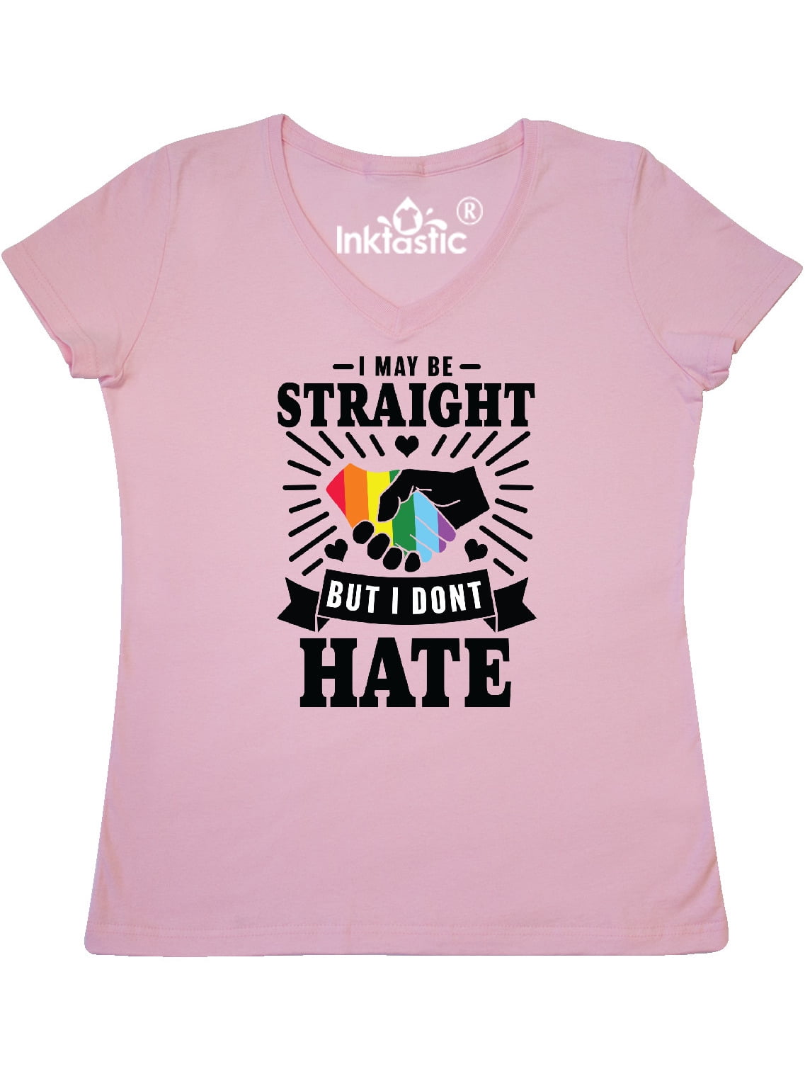 Womens Less Hate More Love Ally Pet Short-Sleeve Unisex T-Shirt