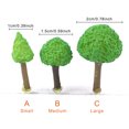 thumbnail image 2 of Moss Micro Landscape Waterproof Green Lawn Base Room Decor Reusable Mossy Hills Trees Mini Tree Decoration for Desktop Offices 1.5cm, 2 of 6