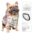 thumbnail image 3 of Balery Colorful Bow Knots Sudadera con Capucha para Perros Pequeños – Ropa para Mascotas, Disfraz para Perros y Gatos, Ideal para Fiestas y Cosplay-X-Small, 3 of 7
