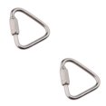 thumbnail image 4 of Transemion Portable Outdoor Carabiner Keychain Stainless Steel Quick Link 5mm 2Set, 4 of 6