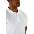 thumbnail image 7 of ToBeInStyle Men's Cotton Slim Fit Classic Polo T-Shirt - White - 2XL, 7 of 7