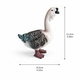 thumbnail image 3 of Mini Porch Goose Statue 5 Inch Cute Desk Accessories for Women Whimsical Decor for Home Office Classroom Bedroom, 1 Pack, 3 of 6