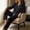 Black women's two piece lounge set a1, variant on sdhkgrrt Women's 2 Piece Pajama Set Solid Collared Long Sleeve Top Drawstring Waist Wide Leg Pants Matching Outfits Casual Lounge Set Fall Winter Tracksuit Clothing, Blue L