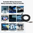 thumbnail image 3 of Fiber Optic HD Cord, Ultra High Speed Fiber Optic HD Cable 4K 240Hz Male To Male Unidirectional Wide Compatibility 32.8ft with Wall Penetration Protector for PC, 3 of 7
