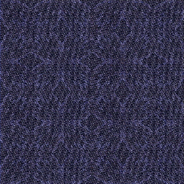 Ahgly Tapis d'Intérieur Lavable en Machine Carré Transitionnel Violet Pervenche Profond, 4 Pieds Carré