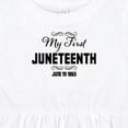 thumbnail image 4 of Inktastic My First Juneteenth June 19, 1865 Girls Baby Dress, 4 of 5