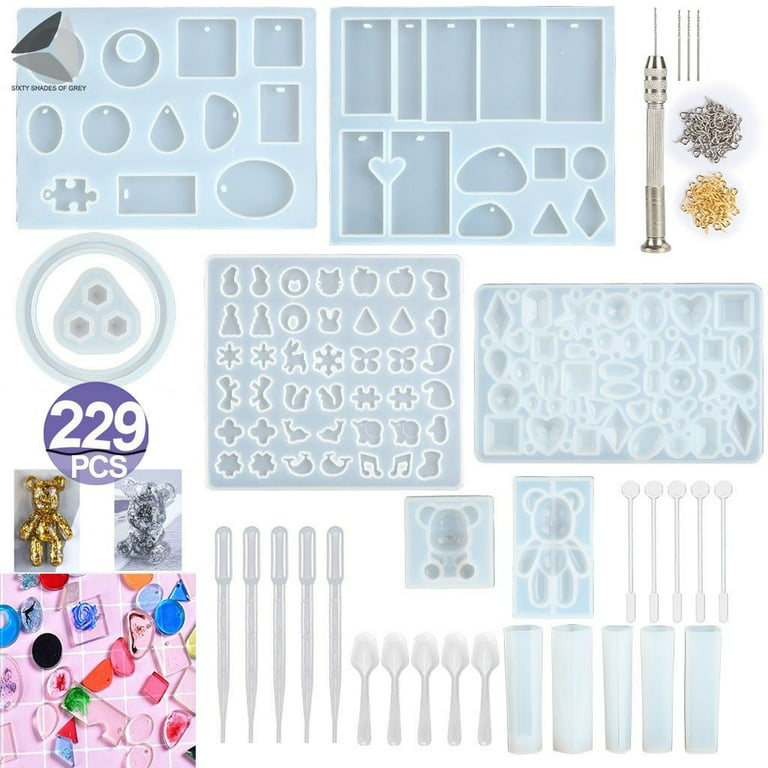 Pendant Bookmark Epoxy Resin Silicone Mold Tassel Set for DIY Keychain  Jewellery Handmade Craft Making Supplies Kit Accessories