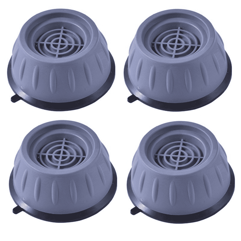 JJYY 4Pcs/8Pcs Anti-Vibration Feet Pads – Plastic/Rubber Mat Slipstop Silent Dampers for Washing Machine and Refrigerator – Universal Support Stands for Noise Reduction