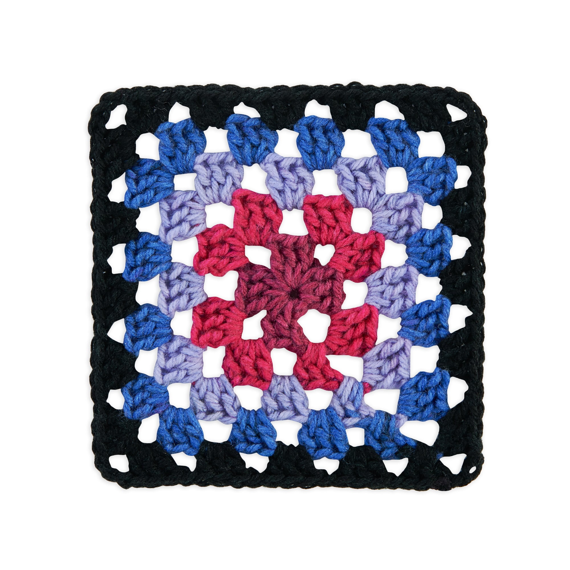 Red Heart™ Granny Square 250g (6 pack), Black - Hyper Violet
