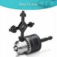 thumbnail image 4 of Llave de portabrocas universal de 4 piezas, llave de portabrocas multifunción 4 en 1 para taladro eléctrico, negro, 4 of 5