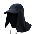 thumbnail image 4 of Adjustable Fishing Hat Breathable Quick-drying Cool Sunscreen Neck Face Cover for Climbing Outdoor, 4 of 12
