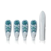 4Pcs Replacement Tooth Brush Heads Dual Clean For Braun Oral B Cross Action Power