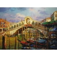 thumbnail image 2 of Sviridov, Sergei 14x12 White Modern Wood Framed Museum Art Print Titled - Venice Memories III, 2 of 4