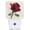 Dewy Dark Red Rose, variant on Vintage Farm Rooster Dusk to Dawn Sensor Plug-in Night Light, Soft Warm LED Auto Night Lamp for Bedroom Hall Kitchen Corridor Indoor Use