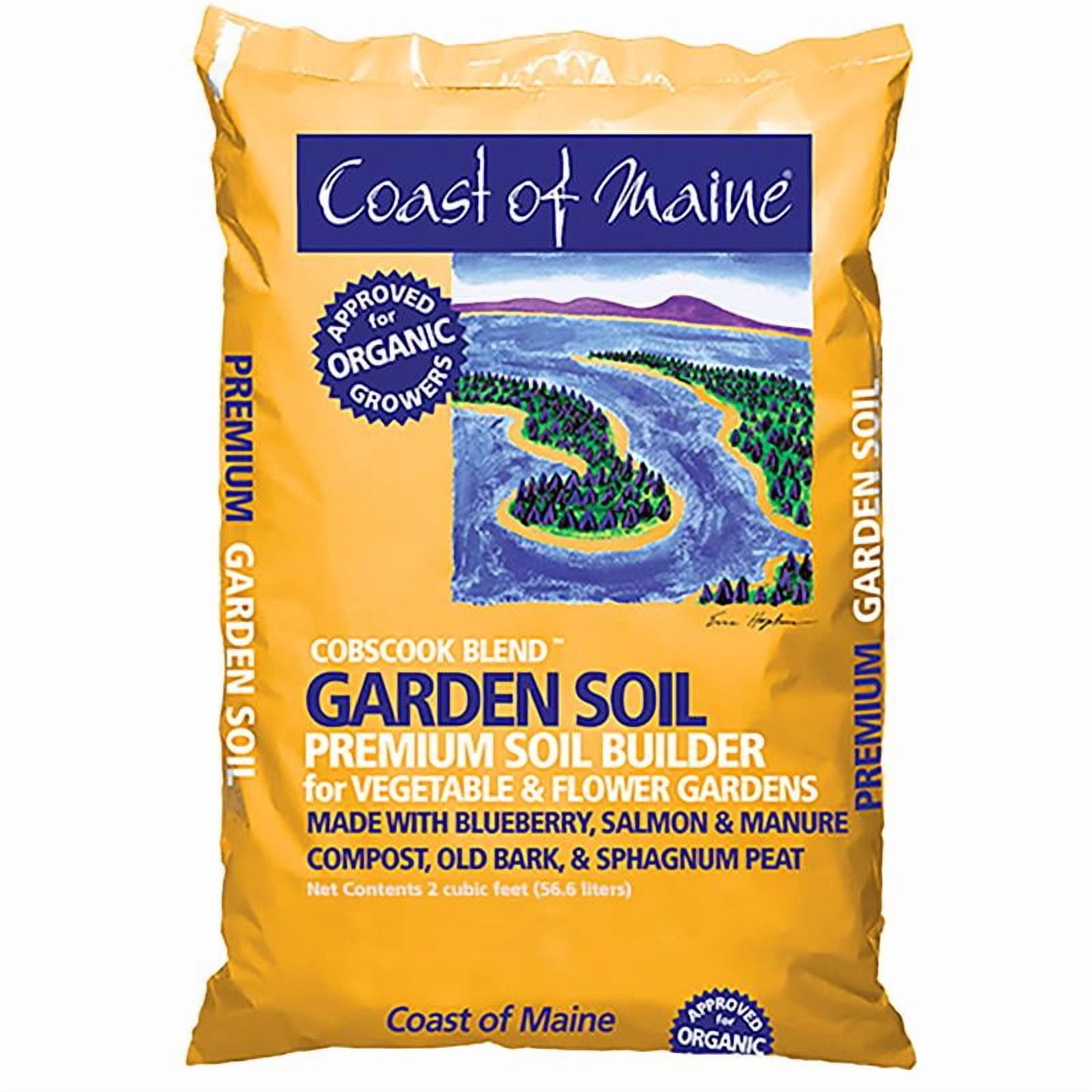 Coast of Maine Cobscook Blend  Organic Fruit and Vegetable Garden Soil 2 ft
