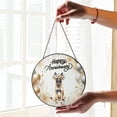 thumbnail image 2 of Happy Anniversary Belgian Malinois Celebrates Wedding Love Family Party Stained Glass Suncatcher Sheepdog Dog Lover Gifts Window Hanging Sign Decor - 01015, 2 of 5