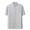 Gray A, variant on Summer Shirts for Men, Button up Shirt Men, Fashion Comfortable Solid Color Short Sleeve Standing Collar Casual Shirts
