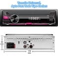 thumbnail image 4 of Reproductor VOXEAST Auto Estéreo Bluetooth FM USB para Coche, 4 of 8