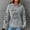 Gray, variant on Sweatshirts for Women Waffle Hoodies Cute Cats Print Hood Sweatshirt Fall Winter Long Sleeved Round Neck Pullover Tops Outwears with Pocket