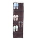 thumbnail image 2 of Organizador de pared de 24 bolsillos, multiusos, marrón, no tejido, para guardar zapatos, 2 of 8