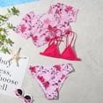 thumbnail image 3 of SILVERCELL Kids Girl 3 Pack Bikini Set Swimwear Bathing Suit Beach Swimsuit 7-13 Years, 3 of 6