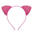 thumbnail image 3 of HNMKIU Heardband Children Cartoon Cat Ears Headband Candy Color Onion Sequins Thin Hair Accessories Cute Hairpin for Girls Watermelon Red,One Size, 3 of 3