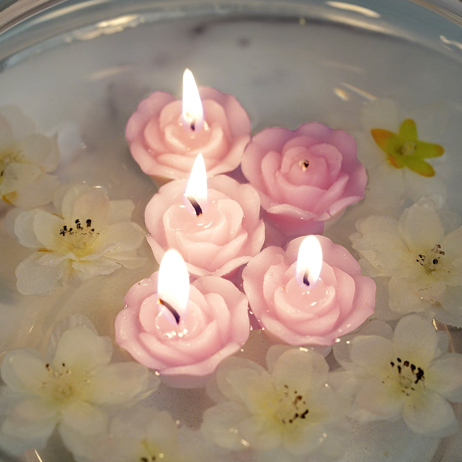 Small Rose Flower Candle – Taro Queen Shop