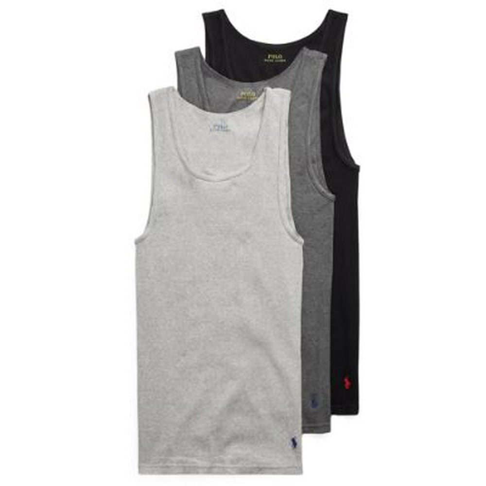 Polo Ralph Lauren Polo Ralph Lauren Mens Classic Fit Cotton Tanks 3Pack StyleRCTKP3