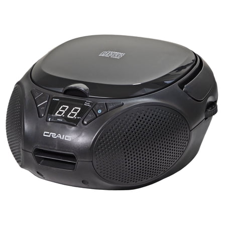 Craig Bluetooth CD/Radio Boombox Black CD6925BT