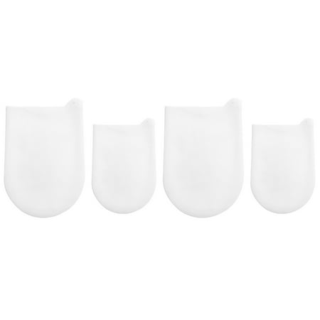 

4 pcs Silicone Kneading Dough Bags Non-stick High Temperature Resistance Pastry Blender Bag - Size S and L