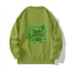 thumbnail image 2 of Ceisia Men's St. Patrick's Day Clover Print Sweatshirt | Relaxed Winter Festive Casual Pullover Gift, 2 of 5
