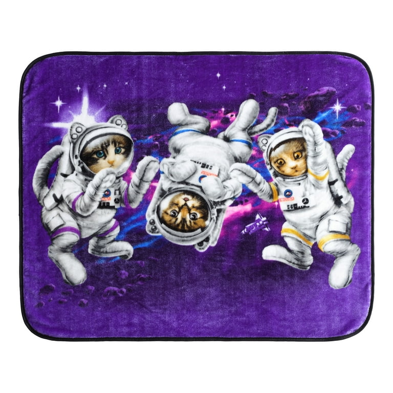 Wild Frontier Space Cats Throw