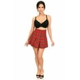 thumbnail image 3 of Red Plaid Skirt, 3 of 5