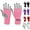 Pink, variant on MRX Muay Thai Boxing Inner Gloves Protective Hand Wrap MMA Fist (Black, Small)