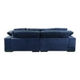 thumbnail image 4 of Plunge Sectional Navy Blue-Color:Light Blue,Style:Transitional, 4 of 8