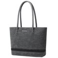 thumbnail image 1 of Bolso Tote Montana West de Cuero Vegano Trenzado para Mujer MWC-090BK, 1 of 7