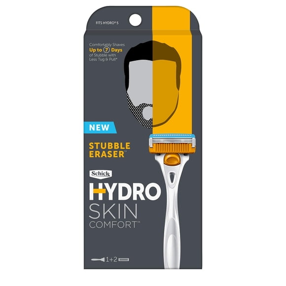 Goma de borrar Razor Schick Hydro Stubble con 2 cuchillas de repuesto