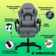 thumbnail image 2 of Silla Gamer Reclinable con Reposa Pies Silla Gaming Ergonómica Ajustable, 2 of 6